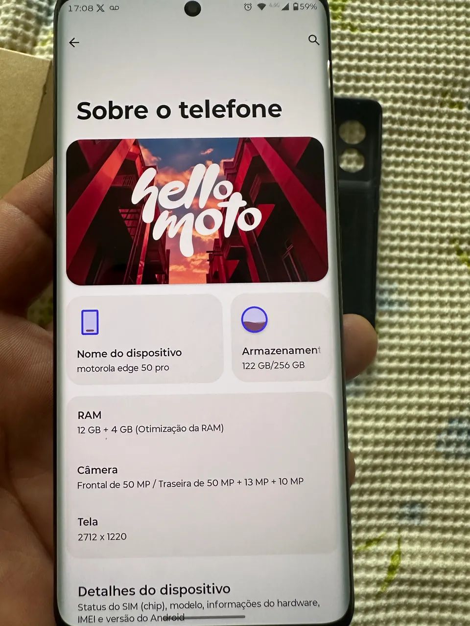 Moto Edge 50 pro - Foto 2