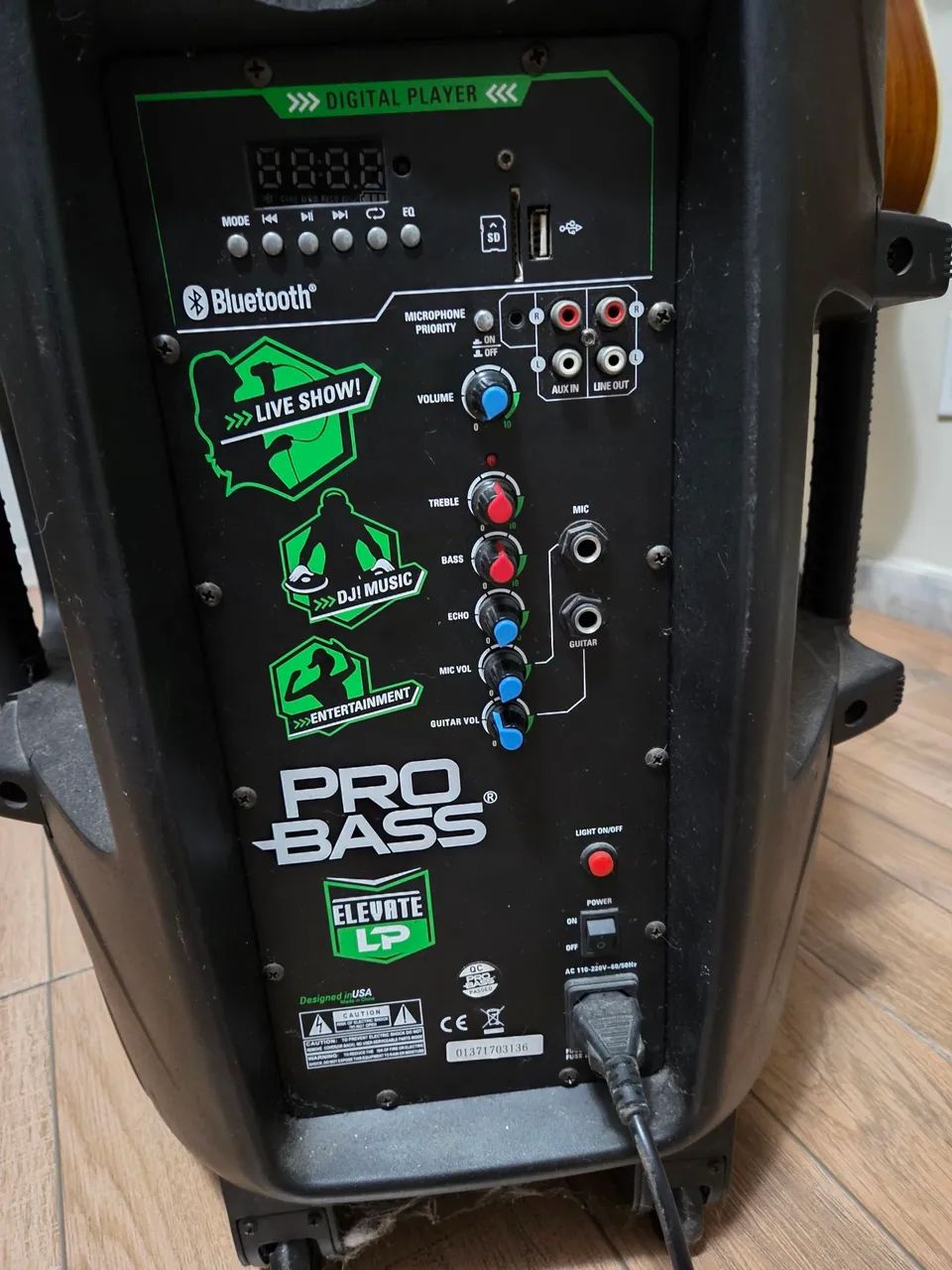 Caixa ativa Pro Bass elevate LP - Foto 2