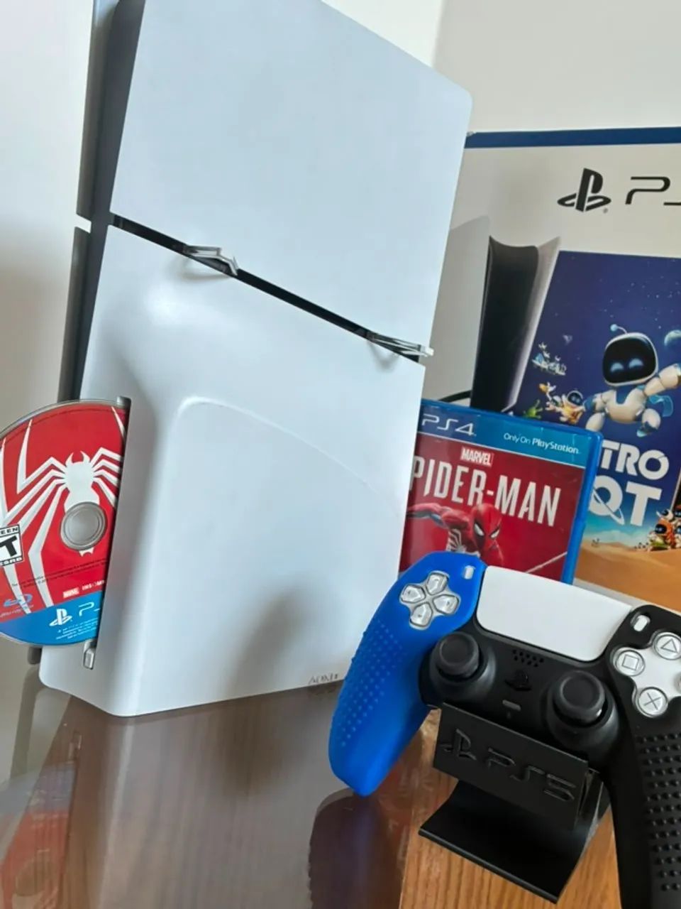 PS5 SLIM COM LEITOR DE DISCO - Foto 5