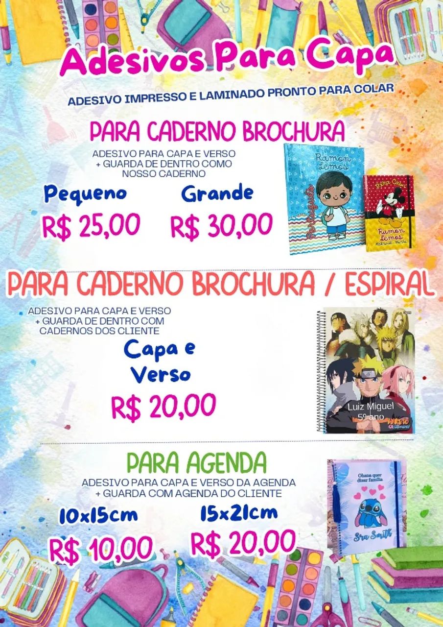 Itens para volta as aulas!!! - Foto 5