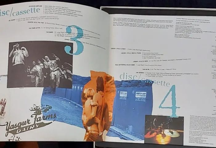 Box 4 Cds Woodstock 25th Anniversary Collection Atlantic - 82636-2  - Foto 6