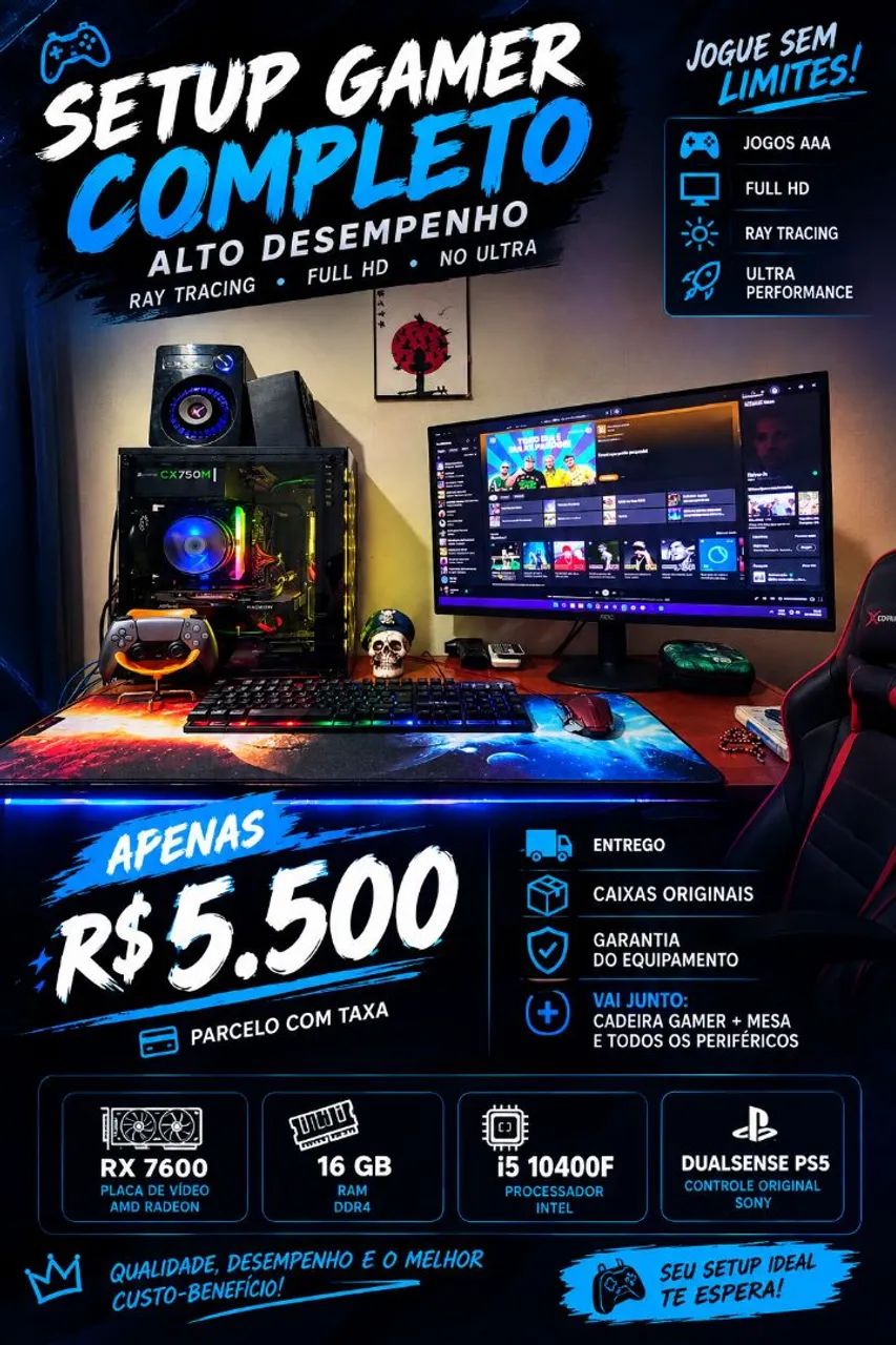 PC Gamer completo Ultra