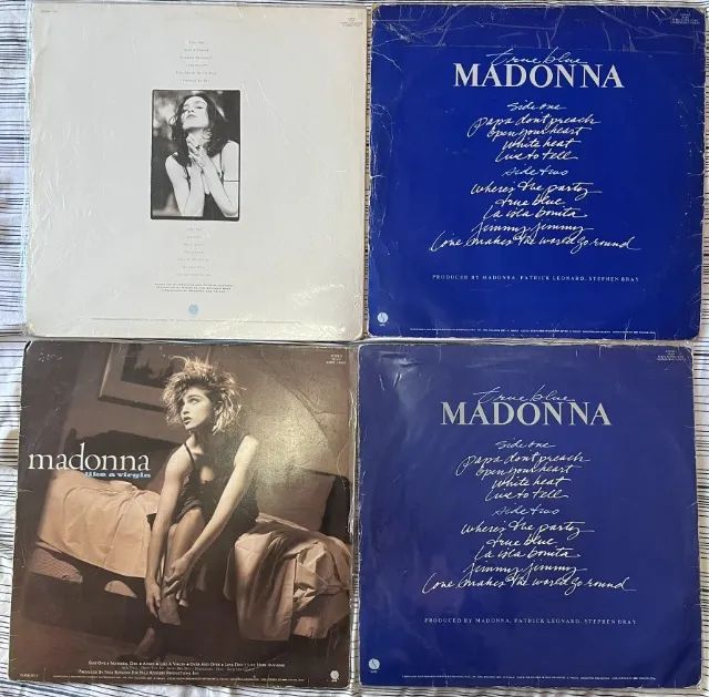 4 Discos Lp Madonna Like A Virgin, Like A Prayer, True Blue  - Foto 2
