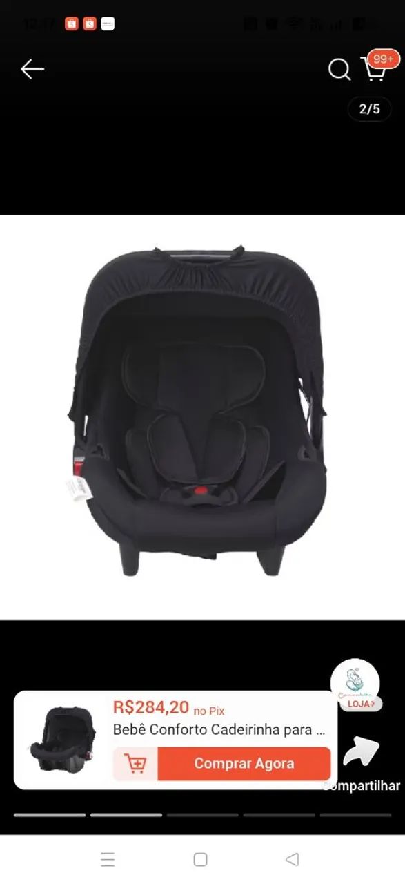 Vendo carrinho de bebê e bebe conforto  - Foto 5