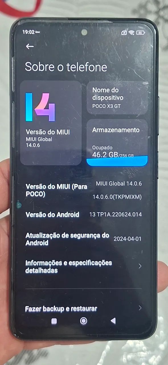 POCO X3 GT 8g de Ram 256GB  - Foto 5