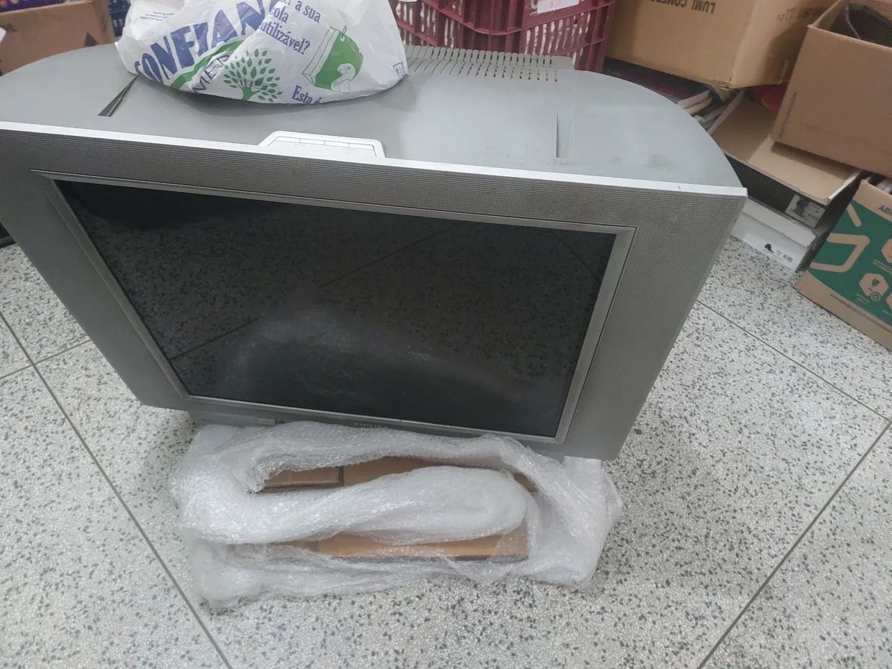 Tv de tubo tela plana de 30 polegadas 