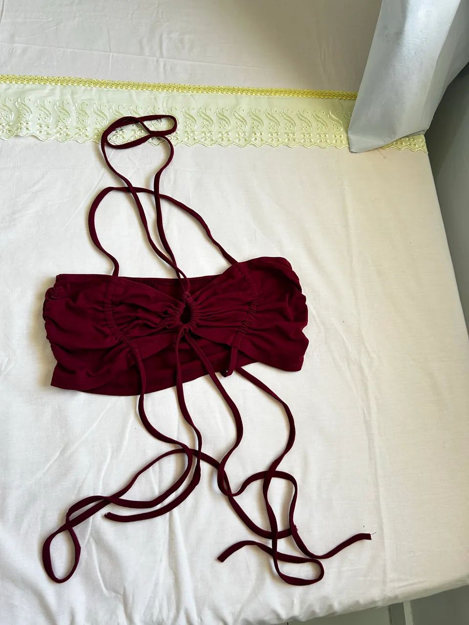 Cropped vinho - Foto 2