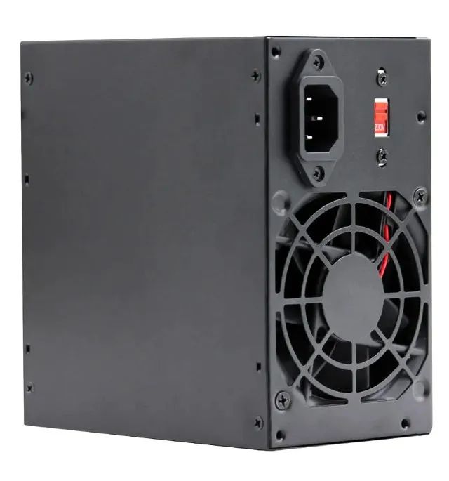 Fonte Atx 350w Bluecase Preto com cabo de força - Foto 2