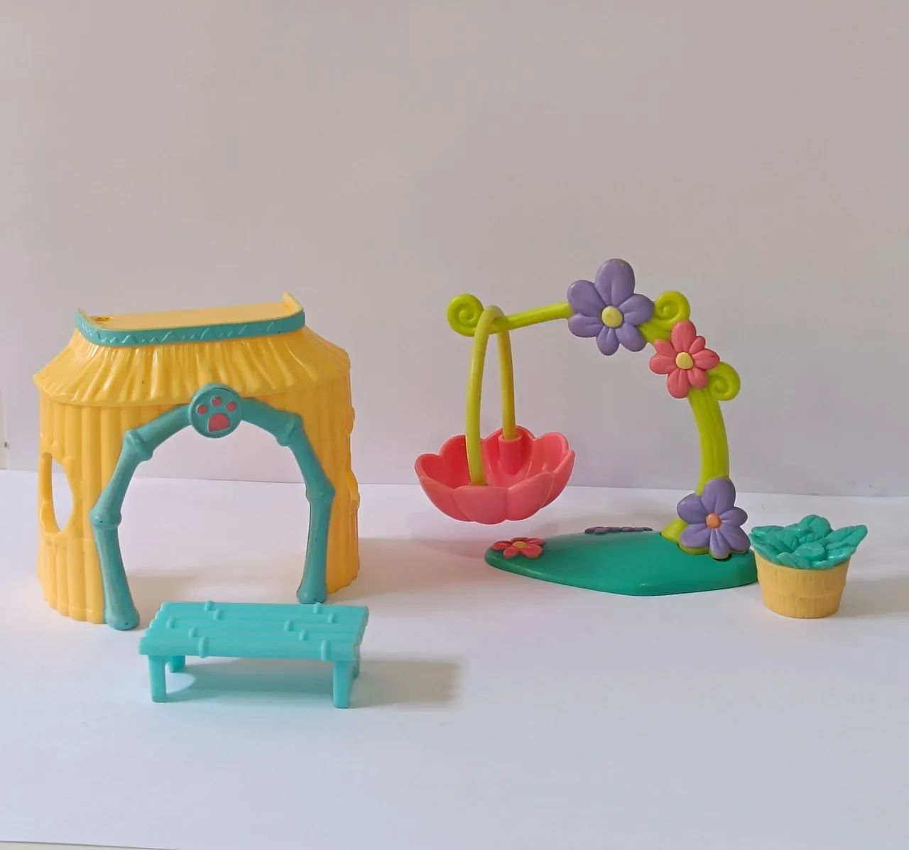 Littlest Pet Shop - Set 3 Figurines Ferme #1329, 1330, 1331 - LPS - Très Bon état