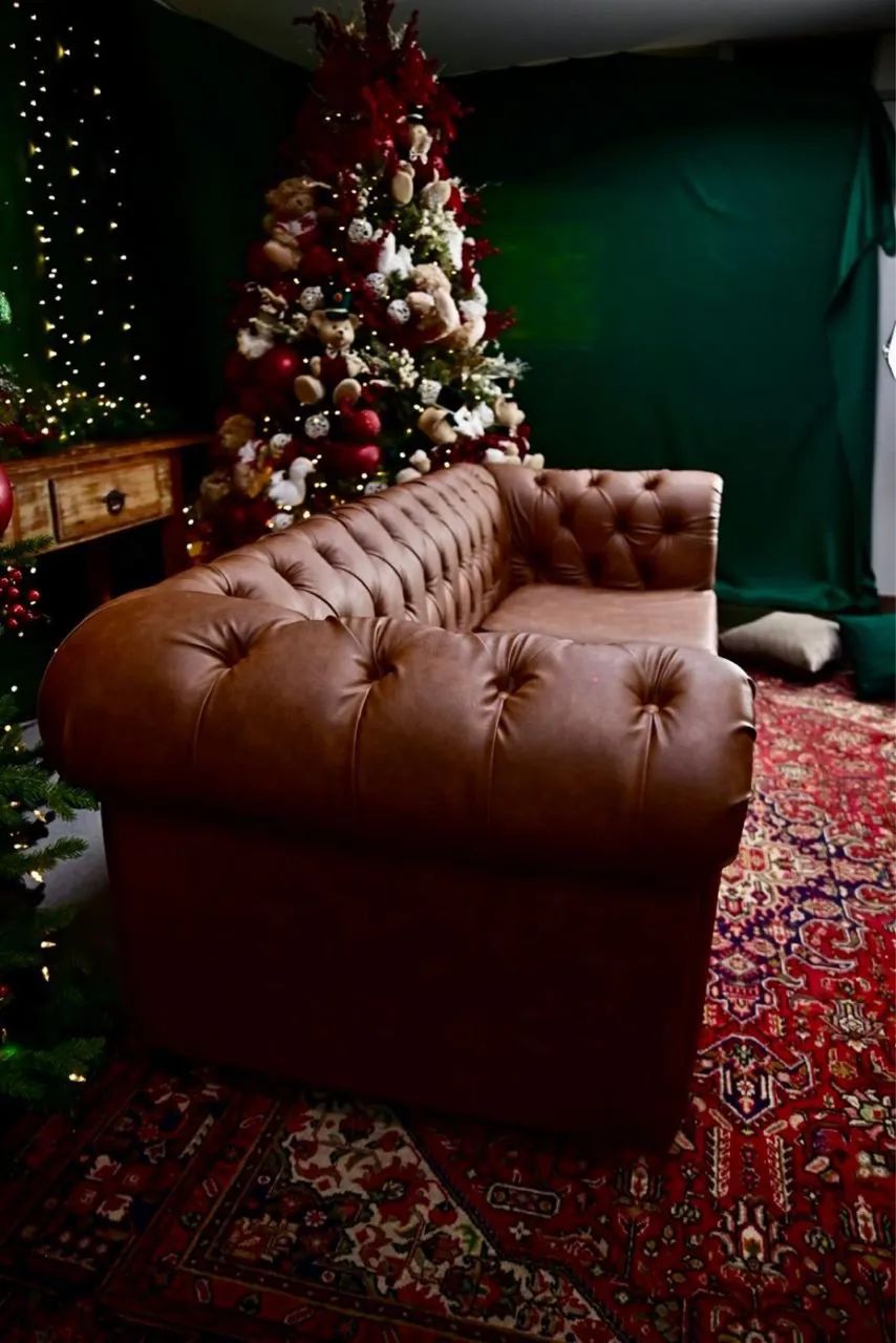 Sofá Chesterfield 3 lugares65569119160195122
