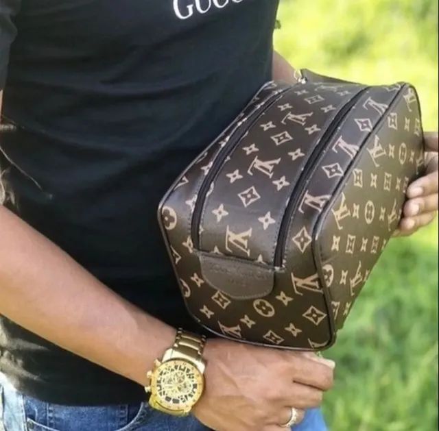 Kit Mochila e Necessaire Monograma Louis Vuitton Confecção Premium - Foto 3
