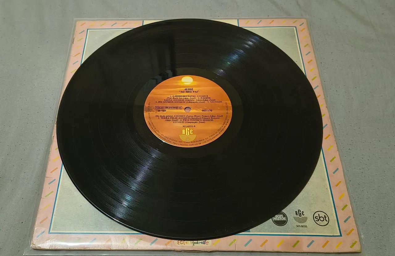 LP Vinil Jessé Ao Meu Pai  - Foto 3