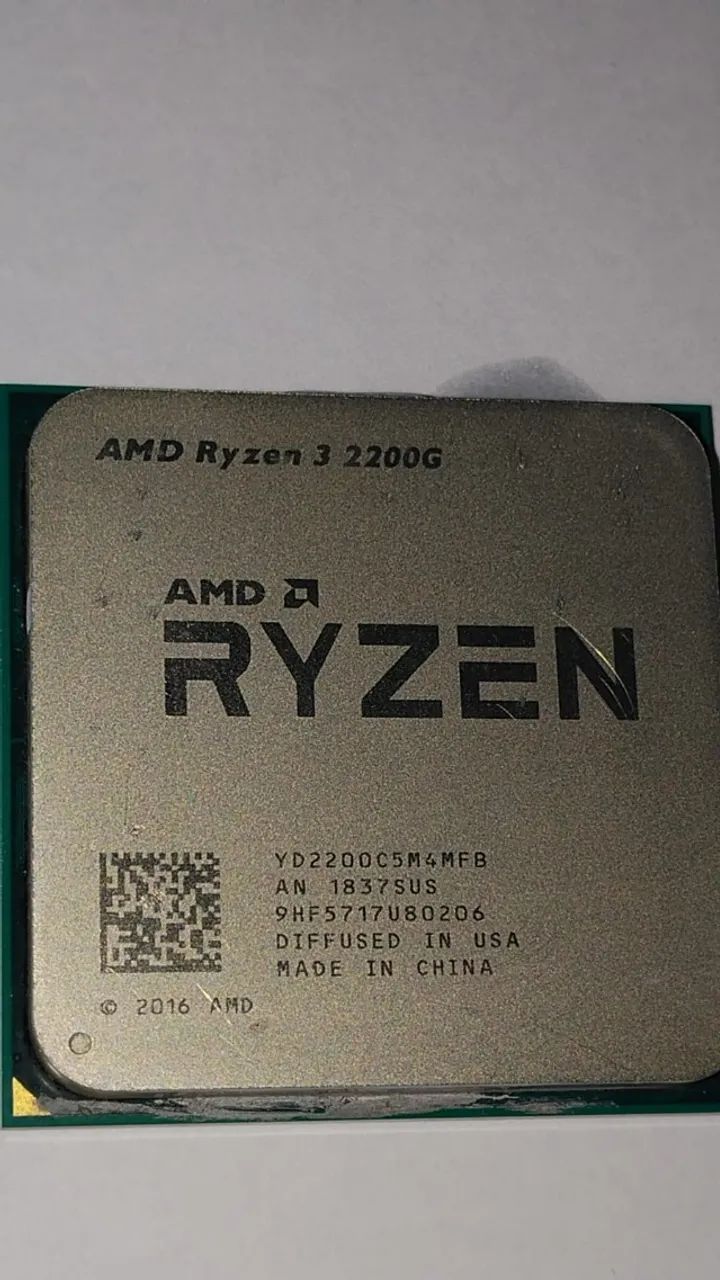 Processador AMD Ryzen 3 2200G - 3.5 GHz - 4 núcleos - 4 threads - 4 MB cache - Socket AM4 - Foto 4