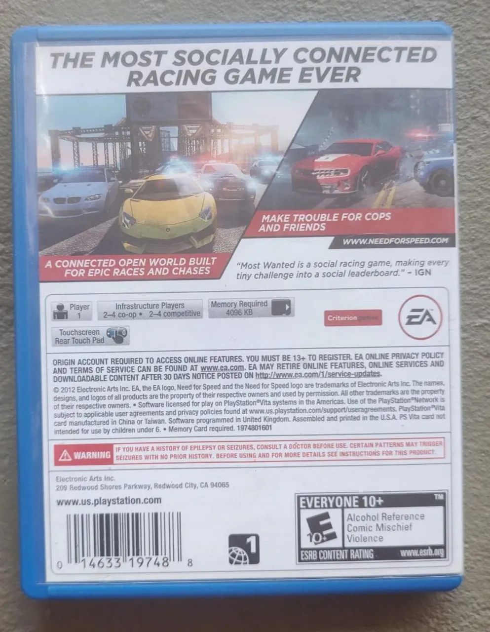 Need For Speed Most Wanted = R$: 100 - Foto 5