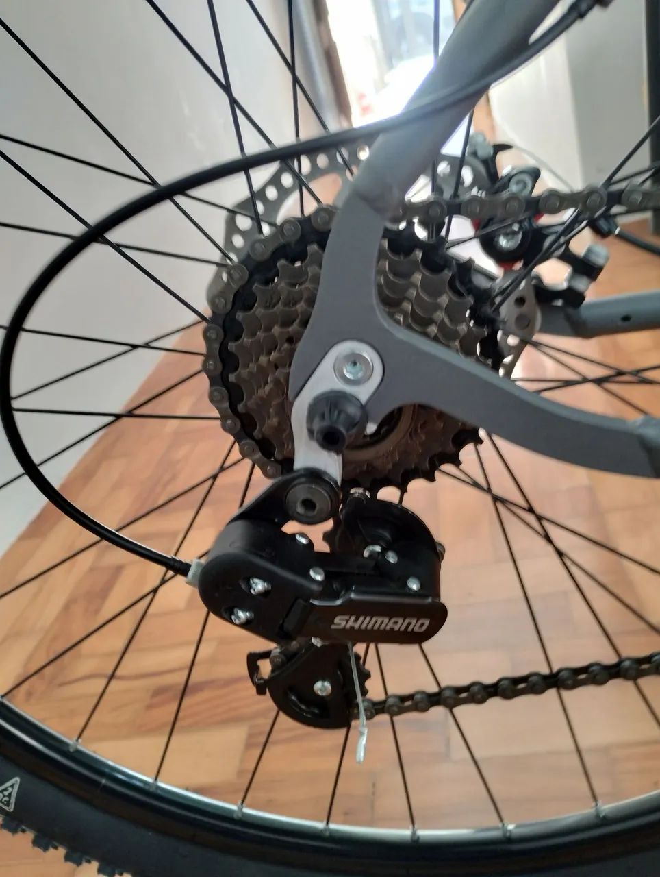 Bicicleta aro 29 + capacete  - Foto 3