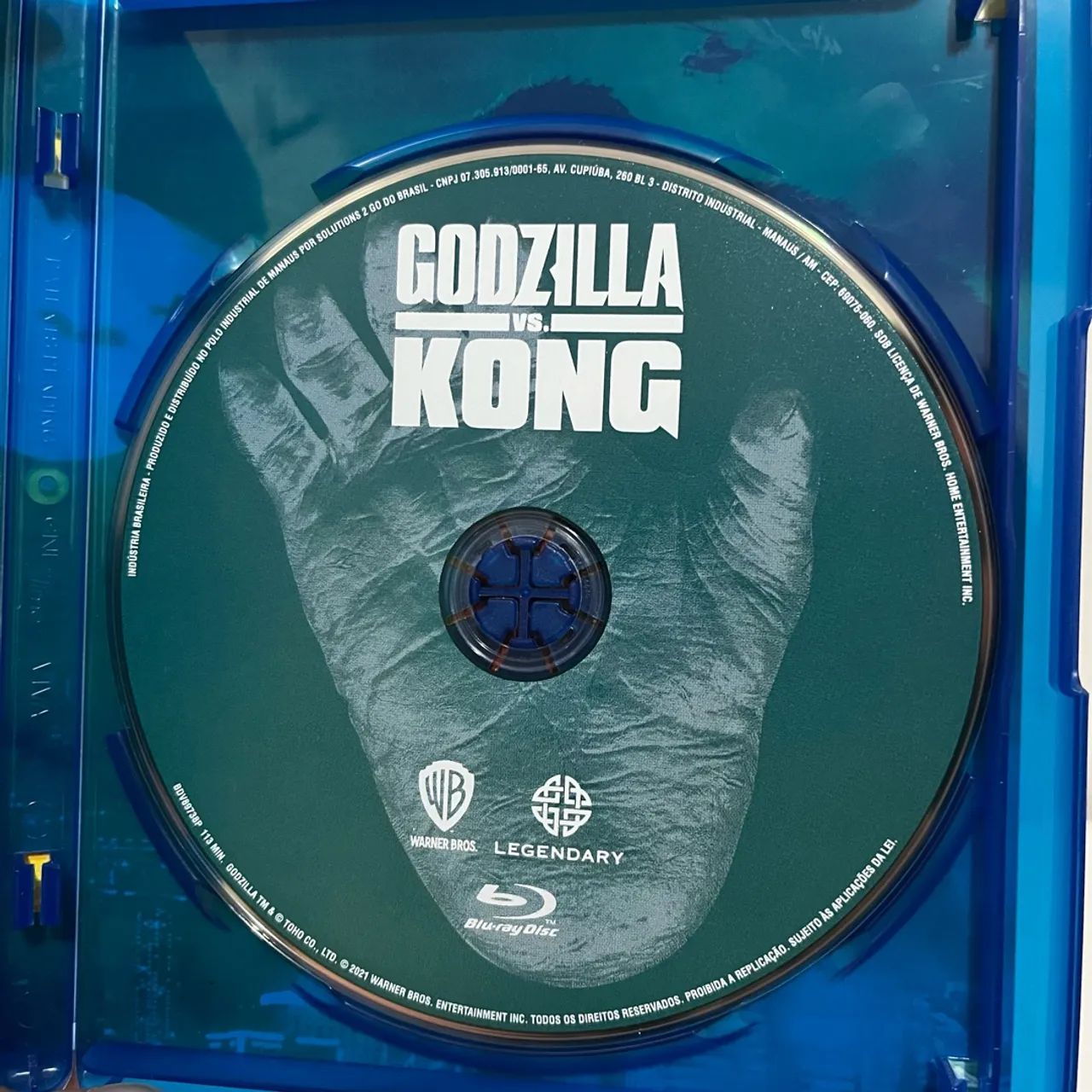 Bluray Godzilla vs Kong - Foto 3