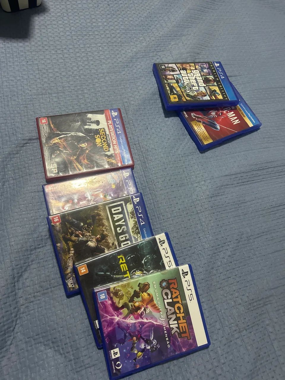 Jogos de PlayStation 5 e PlayStation 4 