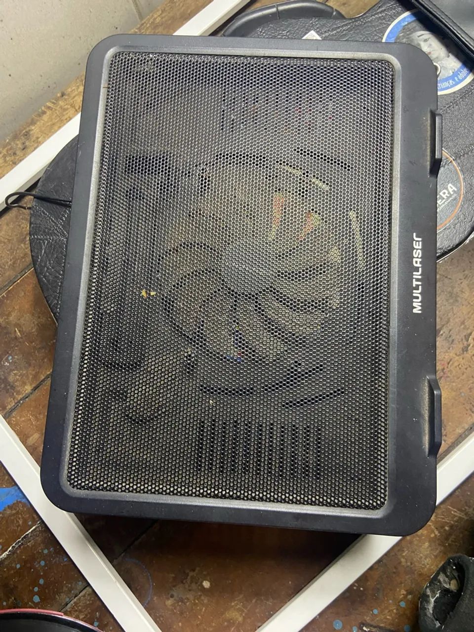 Base Cooler Notebook Multilaser AC166 - 1 Cooler Grande - Semi Nova