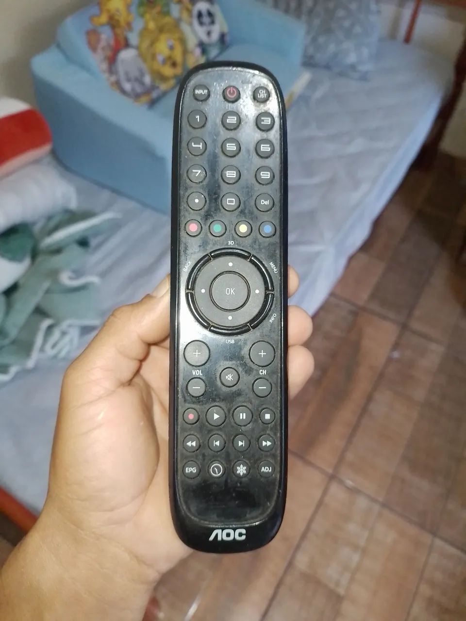 Controle original TV aoc 