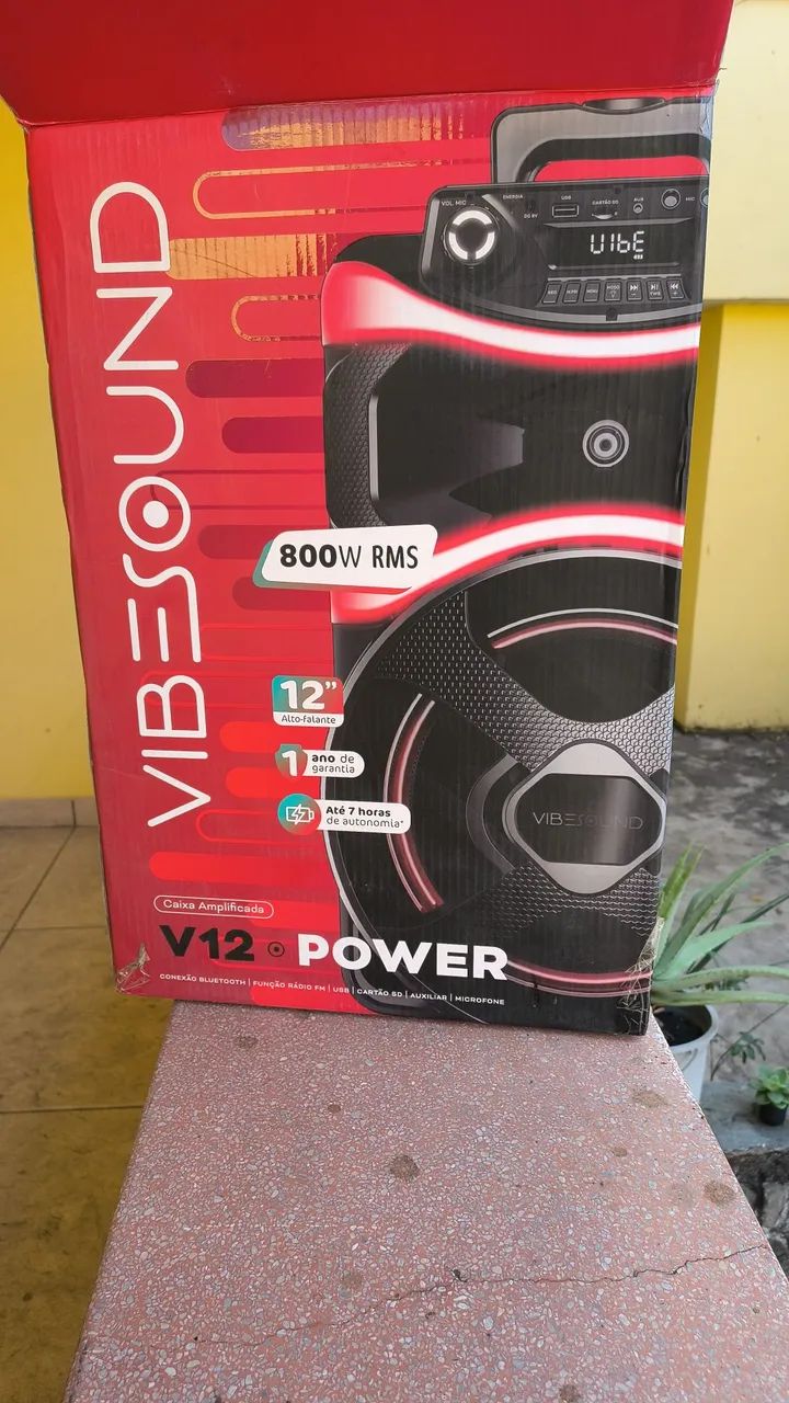 Caixa de ZERO, 800 Watts, Grande, ÓTIMA