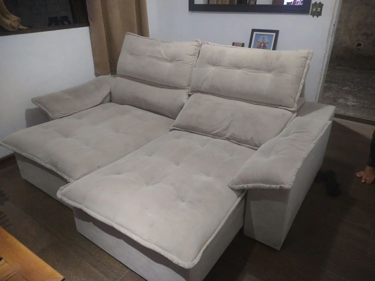 Sofa retratil reclinável  - Foto 4
