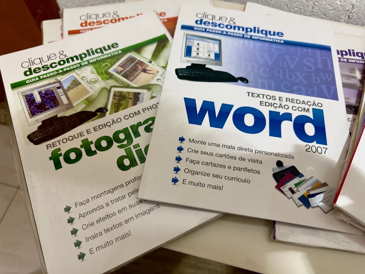 Coleção Completa Clique e Descomplique Informática Nova