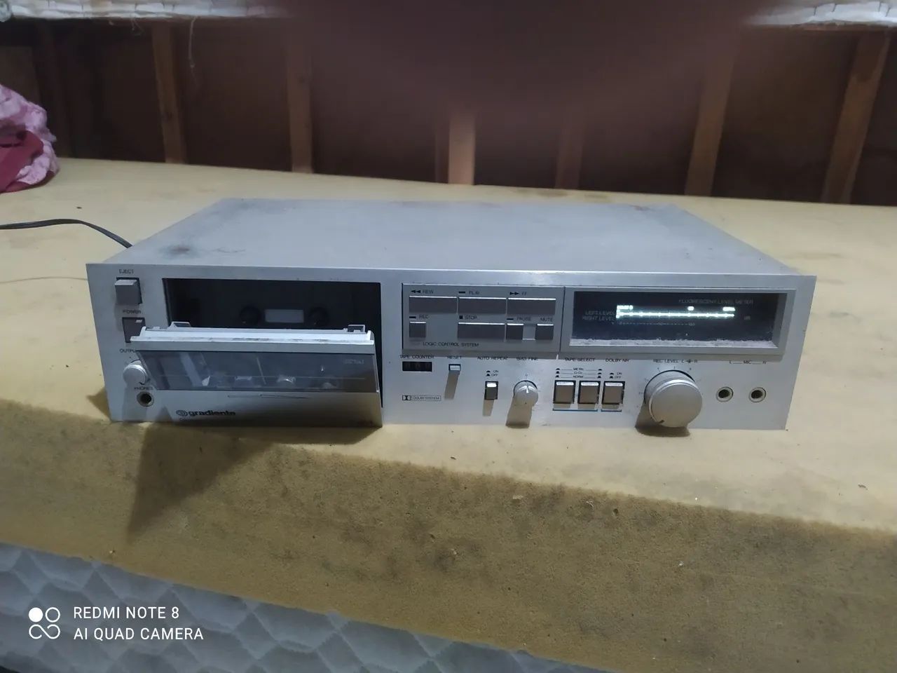 Rádio stereo cassete deck - Foto 2