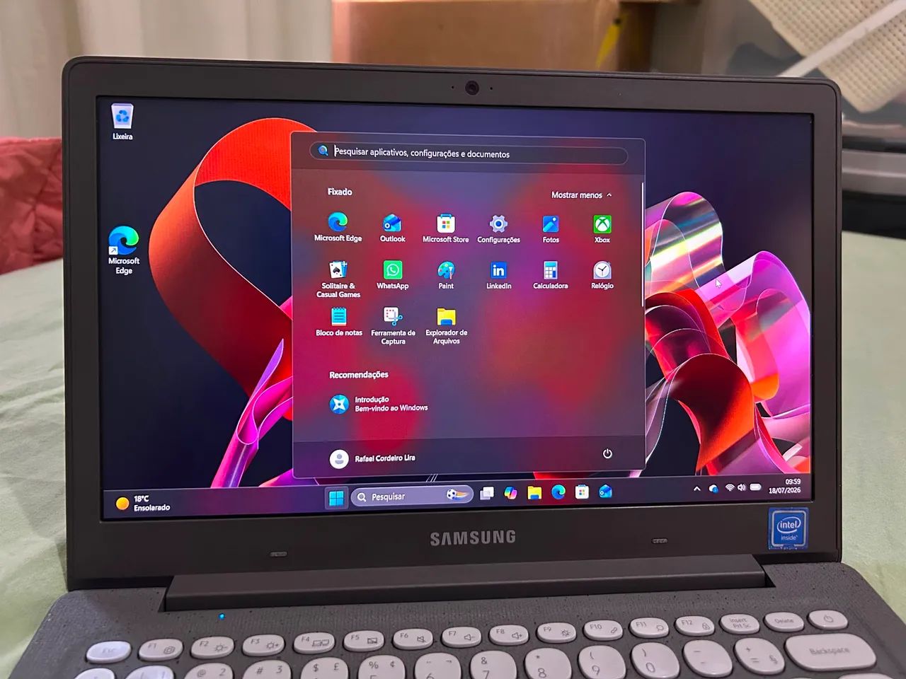 Notebook Samsung 530X - Foto 3