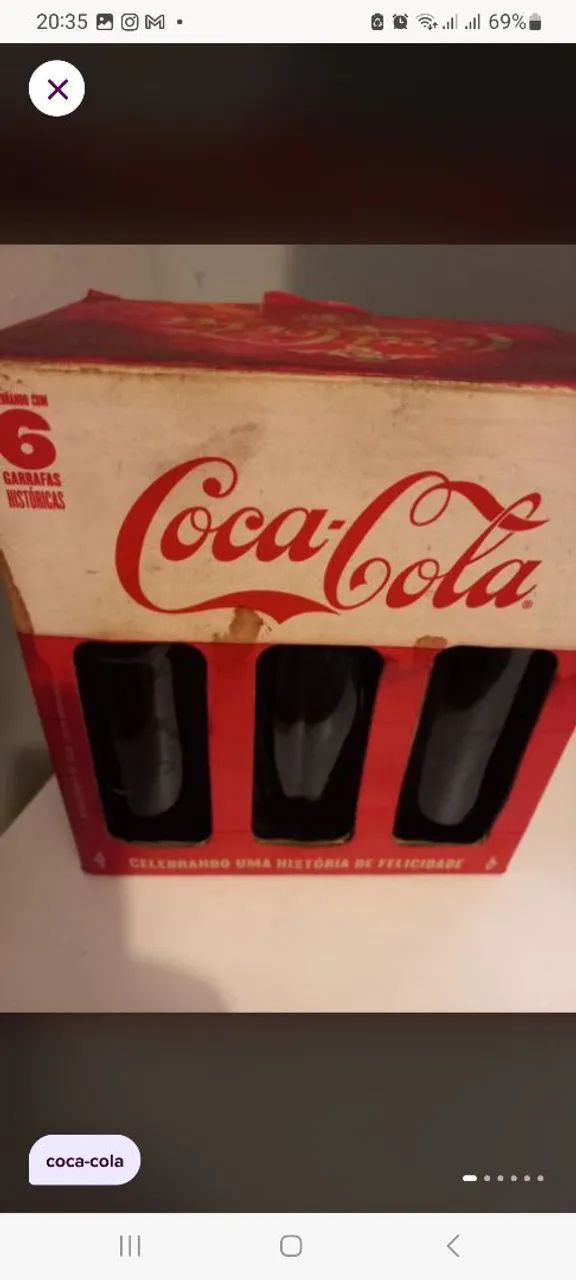 Garrafa Coca-Cola de colecionadores 