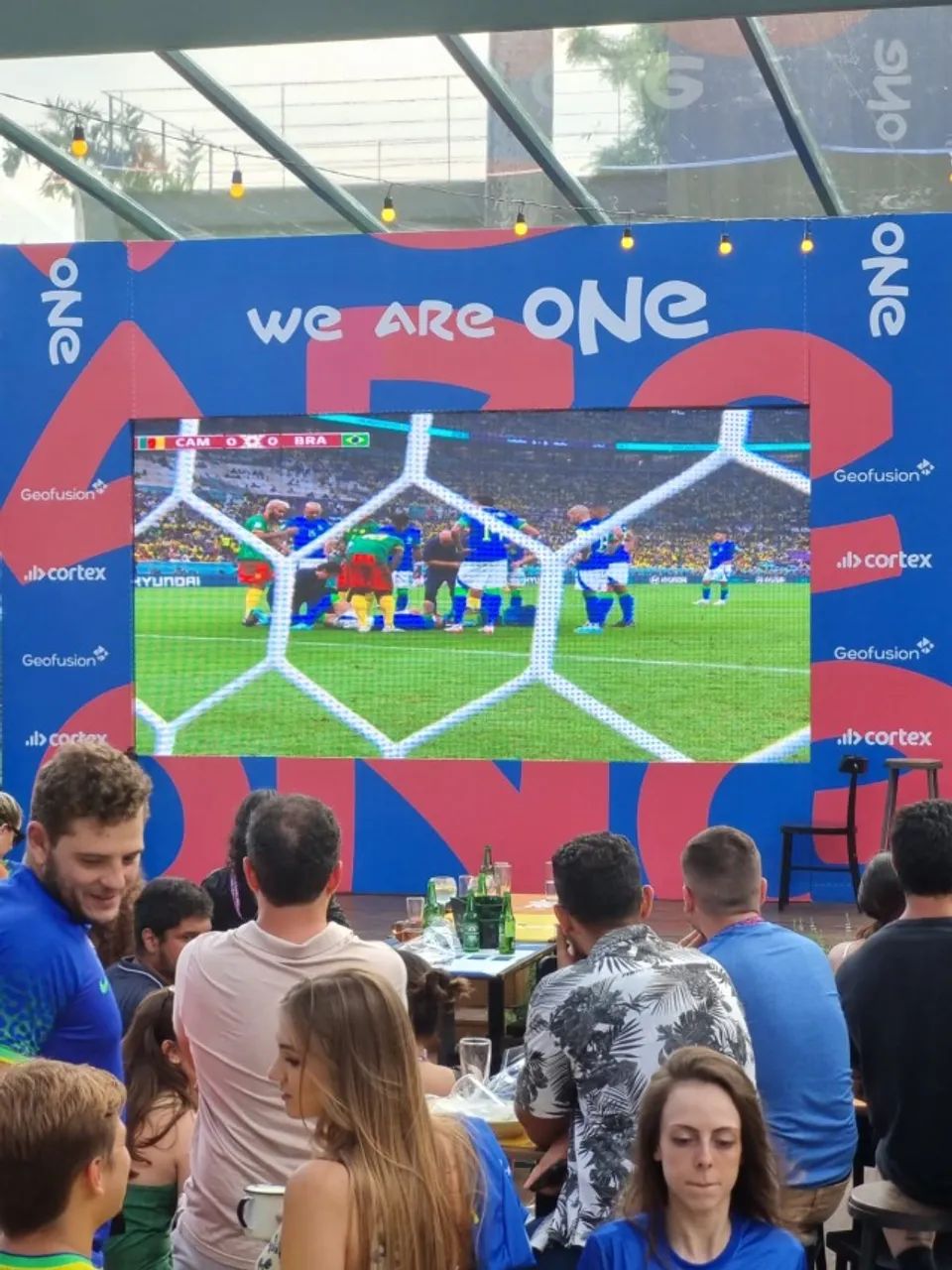 Painel de Led 5x3 - P5 outdoor Linsn 2
