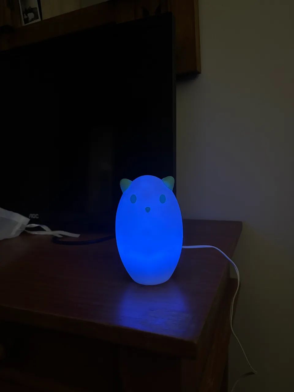 Luminária Otaku IKEA Spoka Ghost Cat - Foto 4
