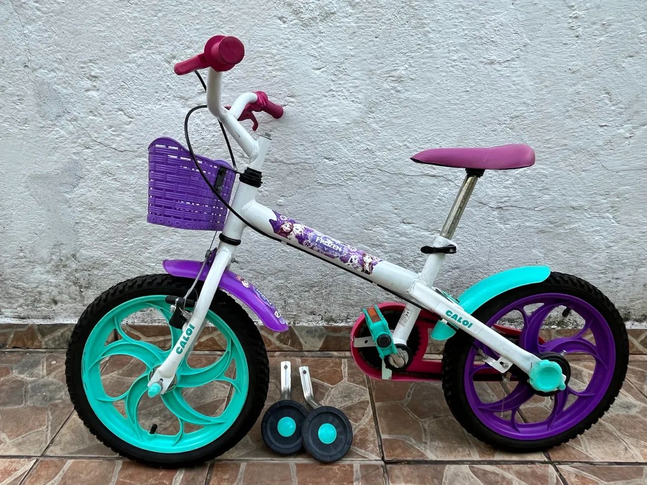 Bicicleta Caloi feminina aro 16 - Foto 4