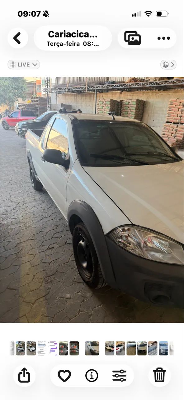 Fiat Strada Working Hard 1.4 Fire Flex 8V CS 2019 - Foto 4