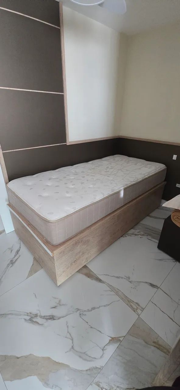 Cama de solteiro+ Colchão 