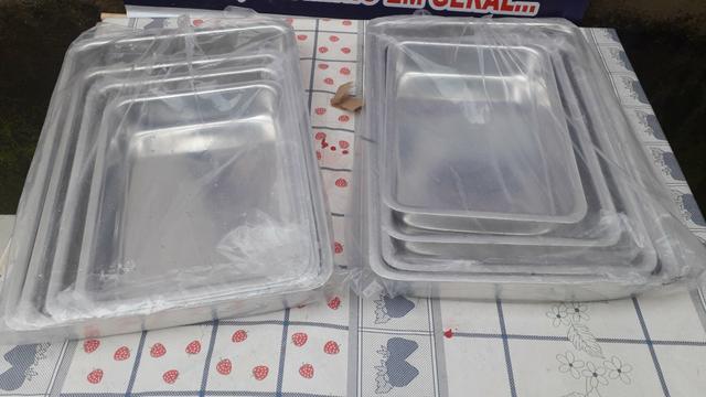 Jogo de forma quadrada ALUMÍNIO