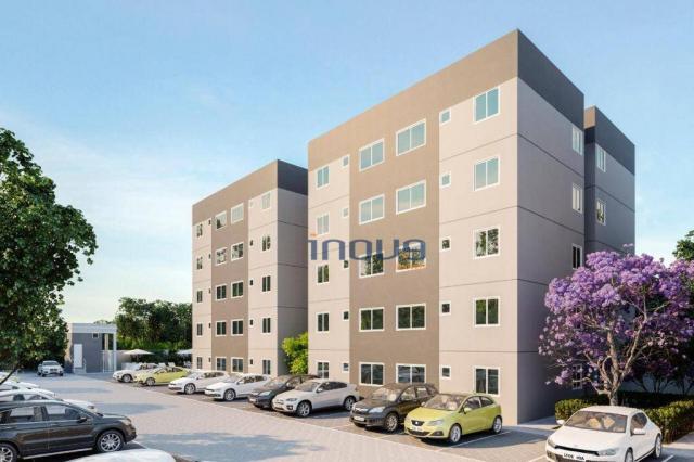 Apartamento com 2 dormitórios à venda, 44 m² por R$ 124.990,00 - Centro - Caucaia/CE