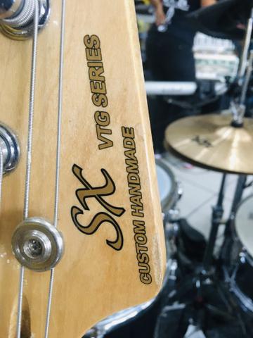 Baixo 4 Cordas Jazz Bass Series Sjb75 Sx Sunburst - Foto 4