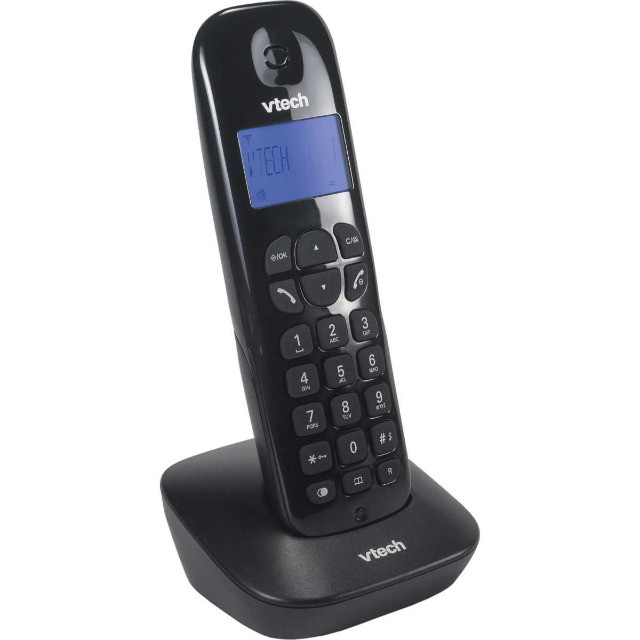 Elefone Sem Fio com identificador de chamadas Vtech 680 Preto - Motorola - Foto 2