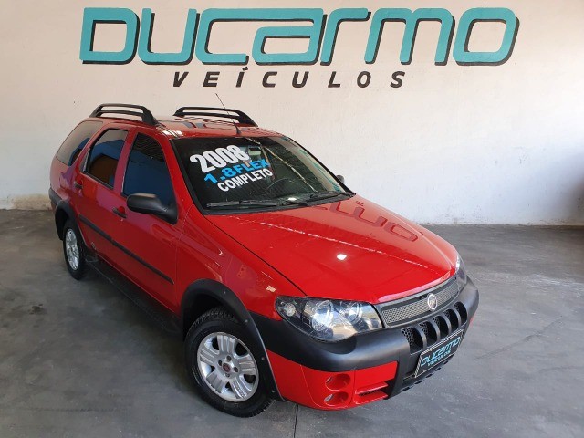 FIAT PALIO WEEKEND ADV 1.8 FLEX 2008 COMPLETO IMPECAVEL ACEITO TROCAS E FINANCIO