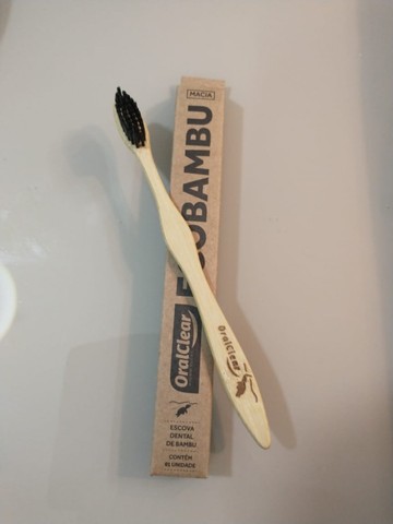 4 Escovas de dentes de Bambu - Foto 2