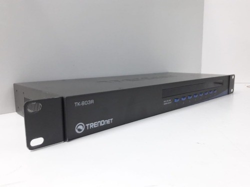 Switch Kvm Para Rack Trendnet Tk 803r 8 Portas Vga Ps2 Usb