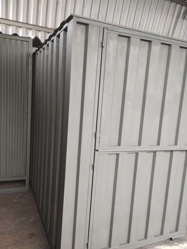 Container depósito de obra 2#1.50 em Aço Barato - Foto 4