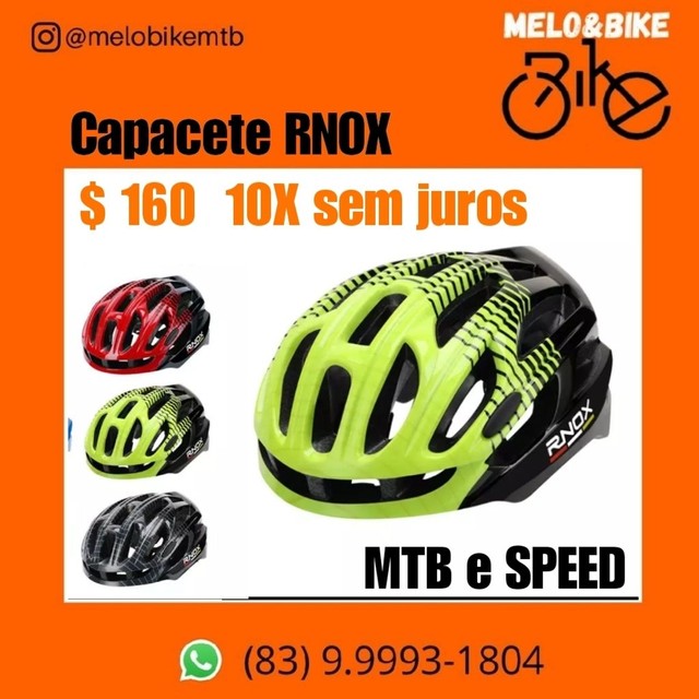 Capacete RNOX MTB e SPEED 10x sem juros - Foto 3