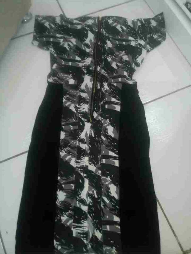 Vestido tecido viscose