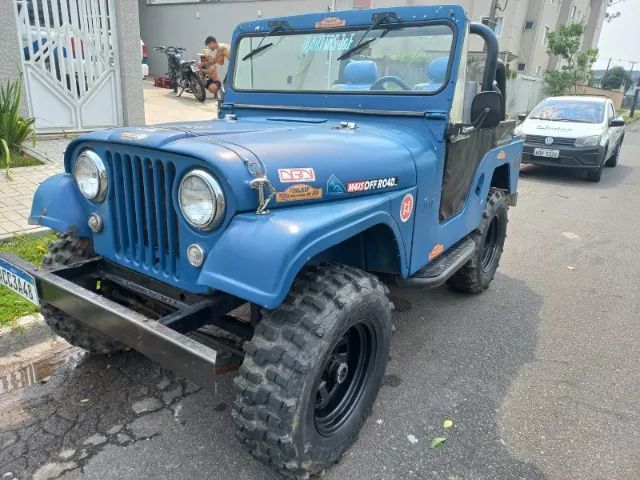 Jeep Willys 1965, motor 3000, 4x4, azul