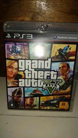 Jogo Grand Theft Auto V (gta 5) Para PS3 Mídia Física em Promoção