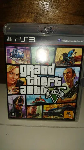 Jogo GTA 5 Grand Theft Auto V Xbox 360 Midia Fisica Original Novo