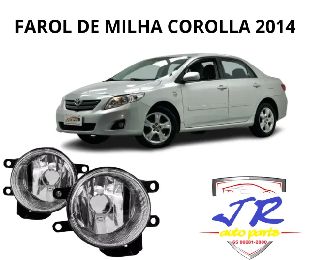 Par farol de milha corolla 2014