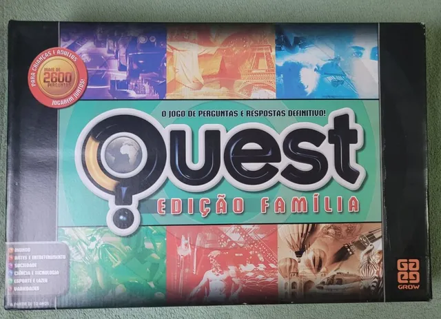 Jogo de tabuleiro quest  +28 anúncios na OLX Brasil