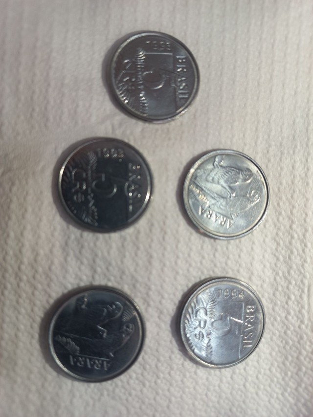 Moedas 5 Cruzeiros 